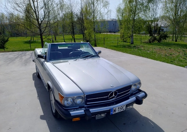 Mercedes-Benz SL cena 140000 przebieg: 280000, rok produkcji 1987 z Bielawa małe 704